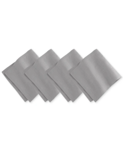 Villeroy & Boch La Classica Linen Napkin, Set Of 4 In Gray