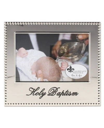 Lawrence Frames Holy Baptism Picture Frame In Silver