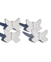 VIBHSA BUTTERFLY NAPKIN RINGS SET OF 4