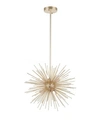 Cwi Lighting Savannah 6 Light Chandelier In Gold