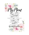 Dexsa My Mom Your Arms Woodland Grace Series Wood Plaque With Easel, 6" X 9"