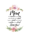 Dexsa Mom, I'm Assured Woodland Grace Series Wood Plaque With Easel, 6" X 9"