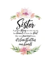 Dexsa Sister Woodland Grace Series Wood Plaque With Easel, 6" X 9"