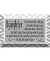 Dexsa Daughter Glass Plaque With Easel, 6" X 4"