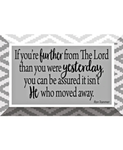 Dexsa If You're Further Glass Plaque With Easel, 6" X 4"