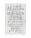 Dexsa On Your Baptism New Horizons Wood Plaque With Easel, 6" X 9"
