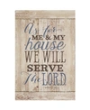 Dexsa As For Me My House New Horizons Wood Plaque With Easel, 6" X 9"