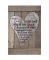 Dexsa Trust In The Lord With All Your Heart New Horizons Wood Plaque, 6" X 9"