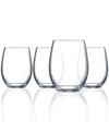 LUMINARC CACHET 17OZ STEMLESS WINE SET OF 4