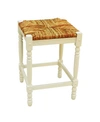 CAROLINA CLASSICS FRENCH COUNTRY 24" TURNED LEG SEAT STOOL