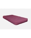 AJD HOME 8" DOUBLE POLYESTER SINGLE FOAM FUTON MATTRESS, TWIN