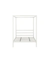 Everyroom Cara Metal Canopy Bed, Full Size In White