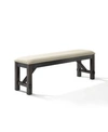 Crosley Hayden Dining Bench In Gray