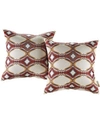 MODWAY TWO PIECE OUTDOOR PATIO PILLOW SET