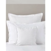 The White Company Etienne Large Square Cushion Cover In White
