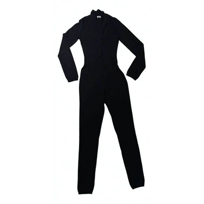 Pre-owned Saint Laurent Black Wool Jumpsuit