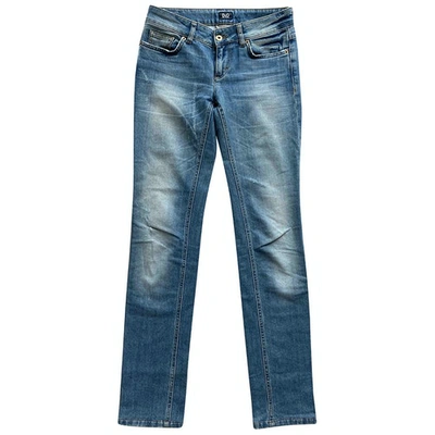 Pre-owned Dolce & Gabbana Blue Denim - Jeans Trousers