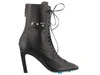 Off-white Off White Off White Leather Heel Boots In Black