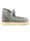 MOU ESKIMO SNEAKER IN DUST IRON SHEEPSKIN,11592259