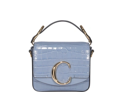 Chloé Chloe C Mini Bag In Blue