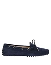 Tod's Loafers In Dark Blue