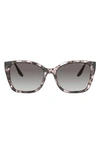 Prada 54mm Gradient Cat Eye Sunglasses In Purple