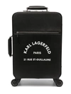 KARL LAGERFELD RUE ST-GUILLAUME CARRY-ON TROLLY