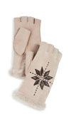 AGNELLE FLOCON FINGERLESS GLOVES