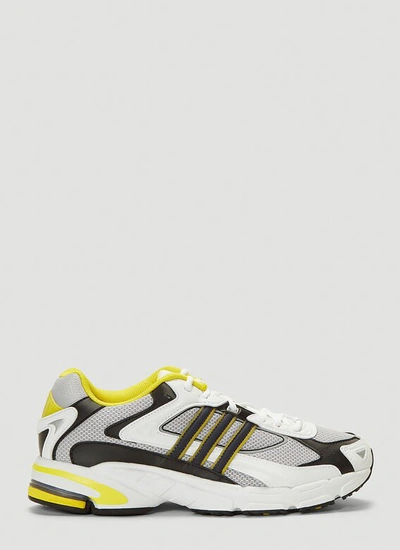 Adidas Stmnt Response Cl Sneakers In White In Ftwr White Core Black Yellow