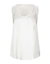 Brunello Cucinelli Tops In Ivory
