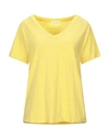 American Vintage T-shirts In Light Yellow
