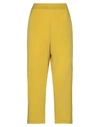 Labo.art Labo. Art Casual Pants In Ocher