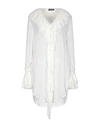TWINSET TWINSET WOMAN MINI DRESS WHITE SIZE 10 VISCOSE,34913614CP 2