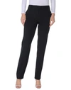Red Valentino Stretch Gabardine Cotton Pants In Black
