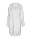 Crossley Short Dresses In White