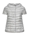 Herno Down Jacket In Light Grey