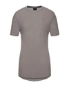 Thom Krom T-shirt In Dove Grey