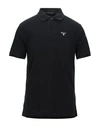 Barbour Polo Shirt In Black