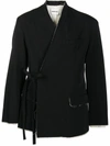 AMBUSH AMBUSH® MEN'S BLACK WOOL BLAZER,BMEA003F20FAB0011000 2