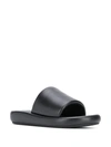 BALENCIAGA BALENCIAGA WOMEN'S BLACK LEATHER SANDALS,626244WA2M01000 41