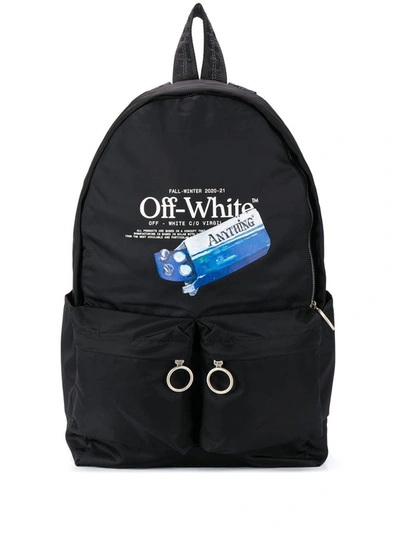 Off-white Pascal Medicine Backpack In 1001 Blkwhi