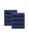 ENCHANTE HOME GRACIOUS 8-PC. HAND TOWELS TURKISH COTTON TOWEL SET