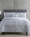 Hallmart Collectibles Maxson 12-pc. Reversible California King Comforter Set Bedding In Gray