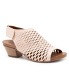 Bueno Women's Lacey Heel Sandals Women's Shoes In Pink