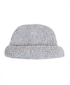 Simply Natural Boucle Peruvian Hat In Silver