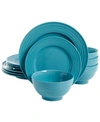 GIBSON GIBSON PLAZA CAFE 12-PC. DINNERWARE SET, SERVICE FOR 4