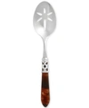 Vietri Aladdin Brilliant Slotted Serving Spoon In Med Brown
