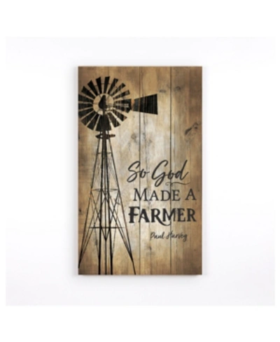 P Graham Dunn So God Made A Farmer Wall Art In Multi