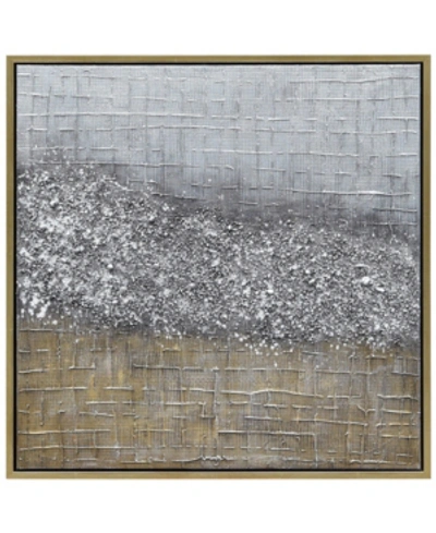 Empire Art Direct Matter Textured Metallic Hand Painted Wall Art By Martin Edwards, 36" X 36" X 1.5" In Multi