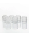 Fortessa Jupiter Set Of 6 Double Old Fashioned Glasses In Clear